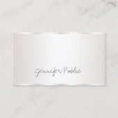 Stijlvol Freehand-script elegant glamoureus Visitekaartje (Voorkant)