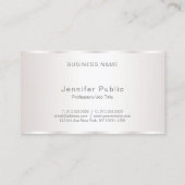 Stijlvol Freehand-script elegant glamoureus Visitekaartje (Achterkant)