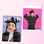 Stijlvol Fun Modern Afstuderen Magazine 2025 Kaart