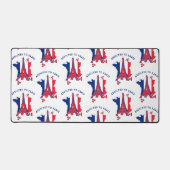 Stijlvol GEADDICEERD AAN PARIS Bureaumat (Voorkant)