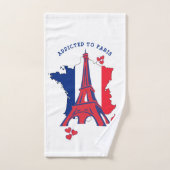 Stijlvol GEADDICEERD AAN PARIS-monogram Bad Handdoek (Handdoek)