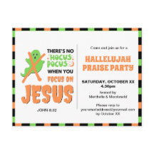 Stijlvol GEEN HOCUS POCUS Christelijk Halloween