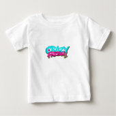 Stijlvol gekke baby T-shirt (Voorkant)