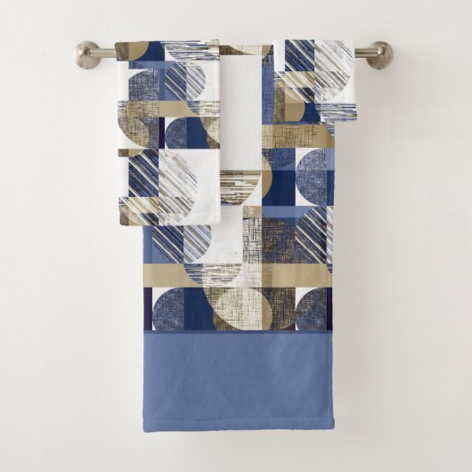 Stijlvol geometrisch bad handdoek (Insitu)