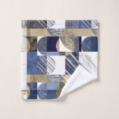 Stijlvol geometrisch bad handdoek (Wasdoekje)