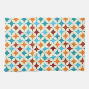 Stijlvol geometrisch:  naadloos patroon theedoek