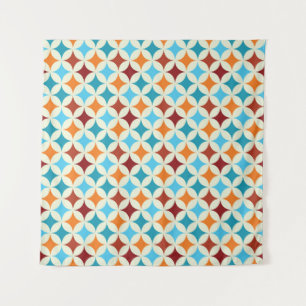 Stijlvol geometrisch: naadloos patroon wandkleed