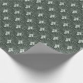 Stijlvol geometrisch patroon, kunstdeco. cadeaupapier (Hoek)