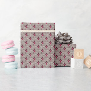 Stijlvol geometrisch patroon, kunstdeco. cadeaupapier
