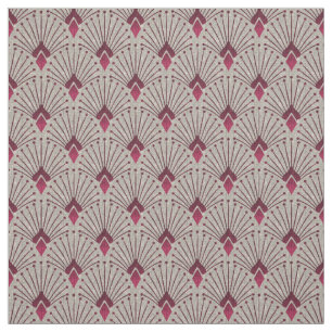 Stijlvol geometrisch patroon, kunstdeco. stof