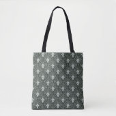 Stijlvol geometrisch patroon, kunstdeco. tote bag (Voorkant)