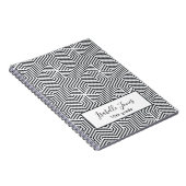 stijlvol geometrisch script aangepast aan school notitieboek (Rechterzijde)