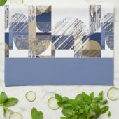 Stijlvol geometrisch theedoek (Gevouwen)