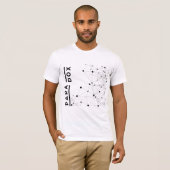 Stijlvol geometrisch veelhoekontwerp met paradoxwo t-shirt (Voorkant volledig)