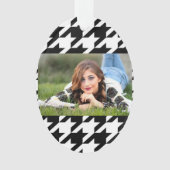 stijlvol geometrisch zwart wit geluidsdieptepatroo ornament (voorkant)