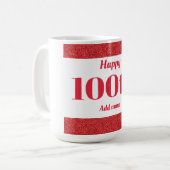 stijlvol gepersonaliseerd cadeau voor mok op verja (Voorkant links)