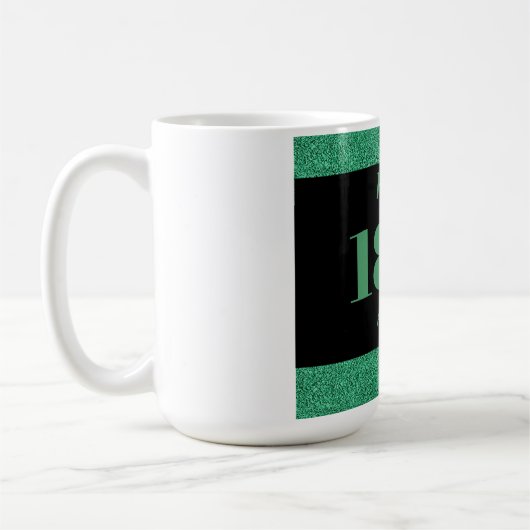 , stijlvol, gepersonaliseerd mok cadeau voor 18e v (Links)