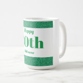 , stijlvol, gepersonaliseerd mok cadeau voor 30e v (Voorkant rechts)
