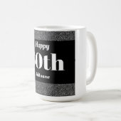 , stijlvol, gepersonaliseerd mok cadeau voor 60ste (Voorkant rechts)