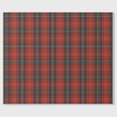 Stijlvol geruite patroon cadeaupapier (Vlak)