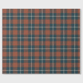 Stijlvol  geruite patroon cadeaupapier (Vlak)