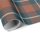 Stijlvol  geruite patroon cadeaupapier (Rol Hoek)