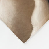 Stijlvol geschilderd berglandschap fleece deken (Hoek)