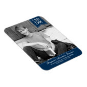 Stijlvol gestikte Afstuderen aankondigingsmagneet Magneet (Rechterzijde)