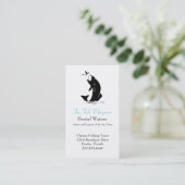 Stijlvol Gevist Visitekaartje (Staand voorkant)