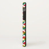 Stijlvol GHANA Monogram Overvloedig Leven Johannes Case-Mate iPhone Case (Achterkant/links)