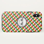 Stijlvol GHANA Monogram Overvloedig Leven Johannes Case-Mate iPhone Case (Achterkant (horizontaal))
