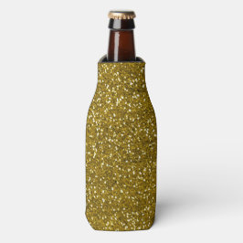 Stijlvol Glitter Gold Flesjeskoeler
