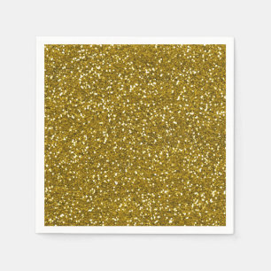 Stijlvol Glitter Gold Servet
