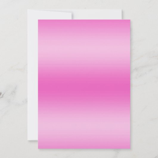 Stijlvol  Glitzy Pink 30th Birthday Kaart (Achterkant)