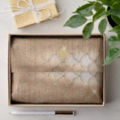 Stijlvol Gold Glitter Mermaid Fish Scaling Pattern Tissuepapier (Geschenk)