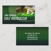 Stijlvol Golf Coach Putter Visitekaartje (Voorkant / Achterkant)