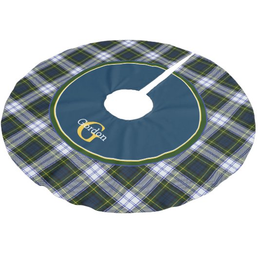 Stijlvol Gordon Dress Tartan Pset Tree Skirt Kerstboom Rok (Gekanteld)