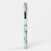 Stijlvol goud en wit marmer | Aangepaste telefoonh Case-Mate iPhone Case (Achterkant/rechts)
