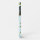 Stijlvol goud en wit marmer | Aangepaste telefoonh Case-Mate iPhone Case (Achterkant/links)