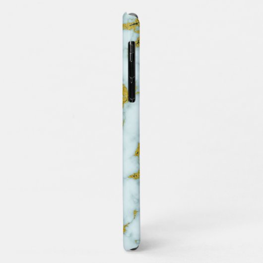 Stijlvol goud en witte marmer | Aangepaste telefoo Case-Mate iPhone Case (Achterkant/links)