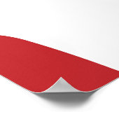 Stijlvol grafisch naadloos patroon met harten en k poster (Hoek)