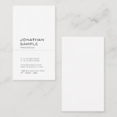 Stijlvol grafisch ontwerp elegant professioneel de visitekaartje (Voorkant / Achterkant)