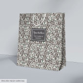 Stijlvol grappig cadeau voor cash fans met monogra Case-Mate iPhone case