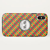 Stijlvol GRENADA CARRIACOU Monogram Abundant Leven Case-Mate iPhone Case (Achterkant (horizontaal))