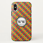 Stijlvol GRENADA CARRIACOU Monogram Abundant Leven Case-Mate iPhone Case (Achterkant)