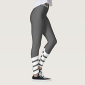 Stijlvol grijs werkstuk leggings (Rechts)
