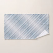 Stijlvol grijsblauw bad handdoek (Handdoek)