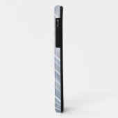 Stijlvol grijsblauw Case-Mate iPhone case (Achterkant/links)