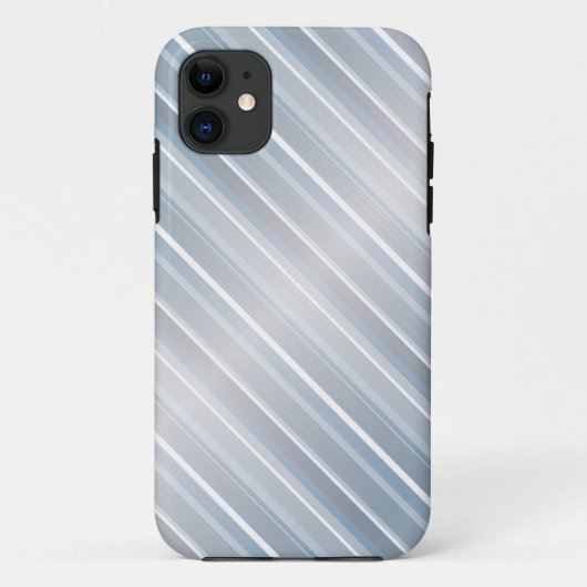 Stijlvol grijsblauw Case-Mate iPhone case (Achterkant)