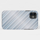 Stijlvol grijsblauw Case-Mate iPhone case (Achterkant (horizontaal))